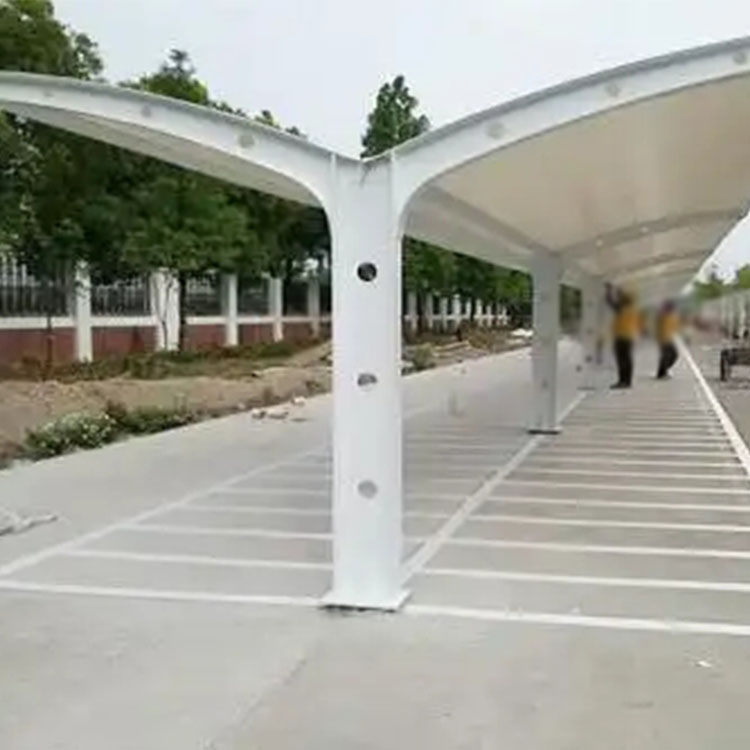 长白朝鲜族自治县膜结构电动车棚