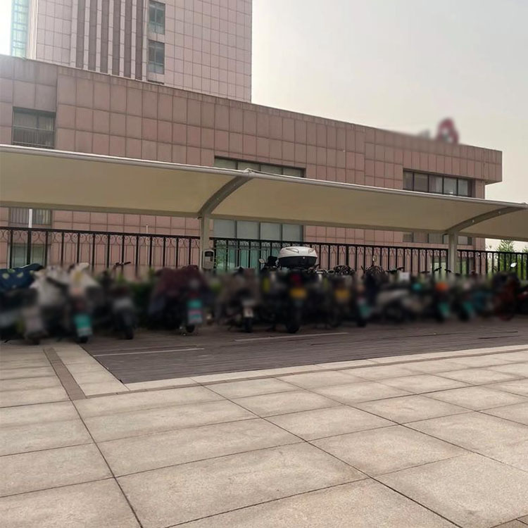 长白朝鲜族自治县膜结构电动车棚