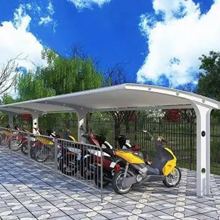 长白朝鲜族自治县膜结构电动车棚